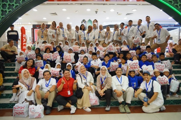 Tebar energi sepenuh hati lewat SEBARAN 5.0, PHR Zona 1 gandeng anak yatim pilih baju Lebaran (foto/ist)